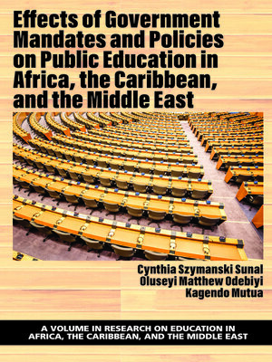 cover image of Effects of Government Mandates and Policies on Public Education in Africa, the Caribbean, and the Middle East